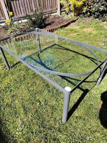 Photo of free Glass top coffee table (Alconbury PE28) #2