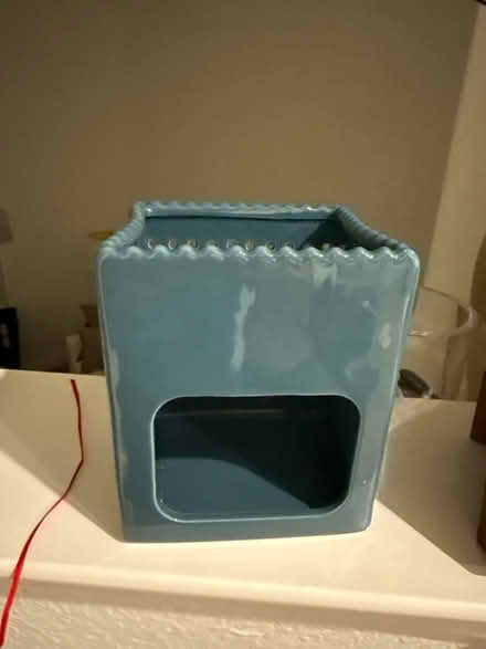 Photo of free Ceramic Luminary Candle holder (San Antonio shopping center) #2