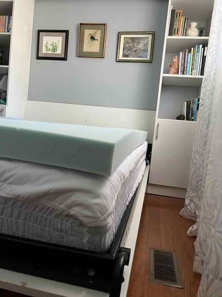 Photo of free Queen size foam topper (Near Hobson/Woodridge Dr) #2