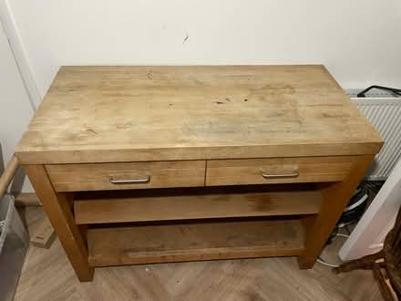 Photo of free Wooden work bench/ kitchen station (Holloway N19) #3