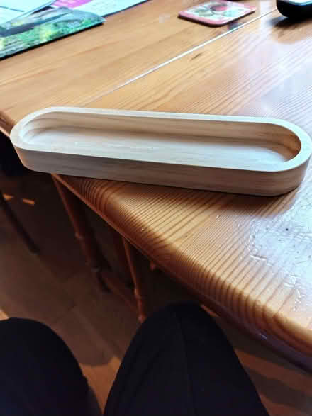 Photo of free Wooden box. Had dried fruit in it. Ideal for pen and pencils (Enfield EN2) #1