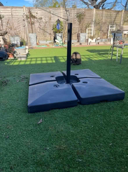 Photo of free Base for “banana” garden parasol (Dedworth SL4) #1