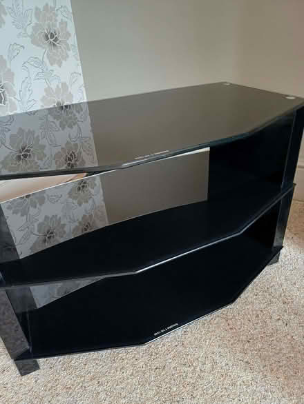 Photo of free Glass tv stand (Kidlington OX5) #3