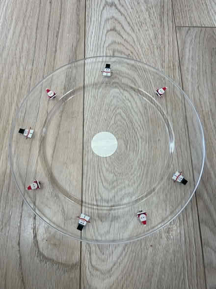Photo of free Christmas platter plate (Ware SG12) #1