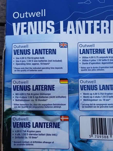 Photo of free Camping/Outdoors lantern (Arnold NG5) #3