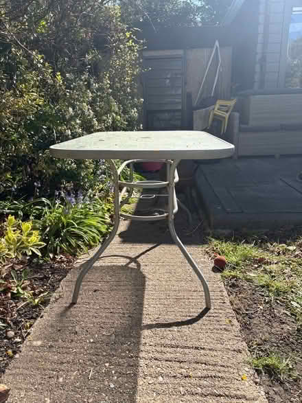 Photo of free Glass garden table (Burnham SL1) #1
