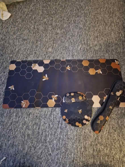 Photo of free Desk mat etc (Heddington SN11) #1
