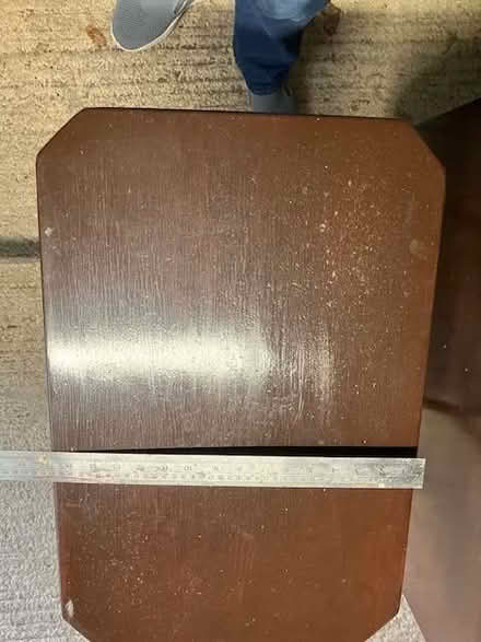 Photo of free A small dark wood table (Little Herberts GL53) #3