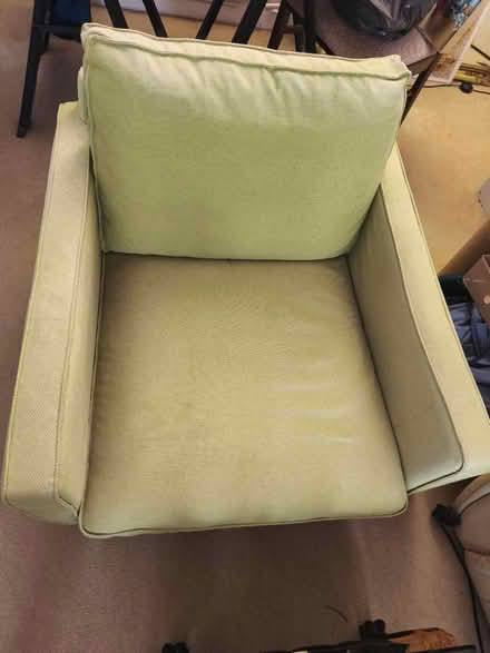 Photo of free IKEA Mellby armchairs x 2 (TN39 4JT) #1