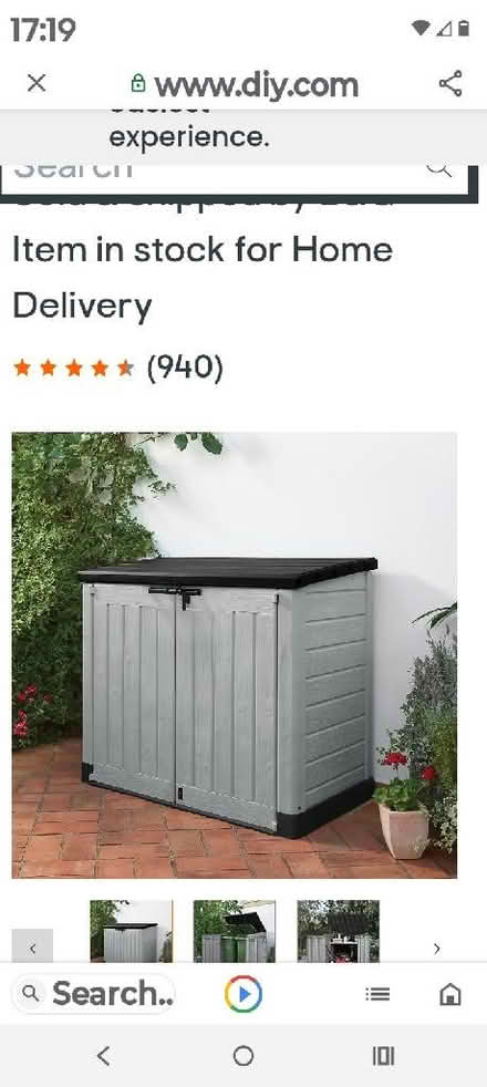 Photo of Garden storage shed like this one (Melling Mount L33) #1