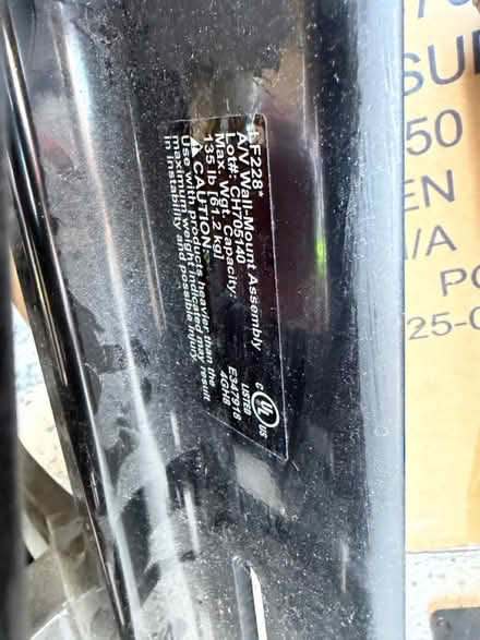 Photo of free Heavy Duty TV mount (Hersham KT12) #2