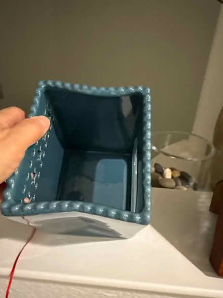 Photo of free Ceramic Luminary Candle holder (San Antonio shopping center) #3