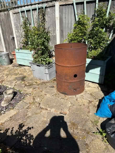 Photo of free 45 gallon rubbish burner (Chingford London E4) #1