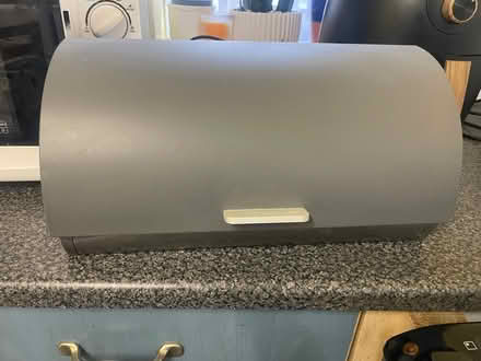 Photo of free Grey roll top breadbin (Southdown BA2) #1