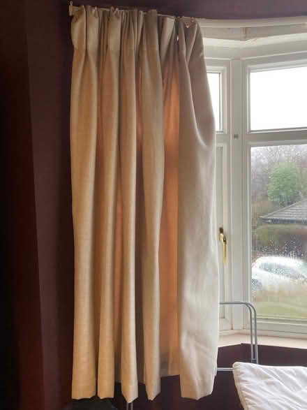 Photo of free Cream curtains (Sheffield S8 off Gleadless rd) #2