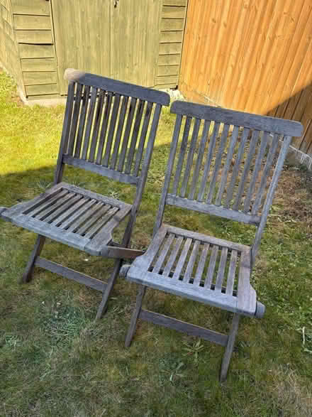 Photo of free Garden chairs (Erith DA17) #1