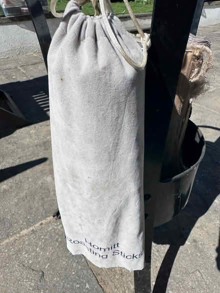 Photo of free Swedish Torch (log) and support with marshmallow forks (Bernards Heath AL1) #4