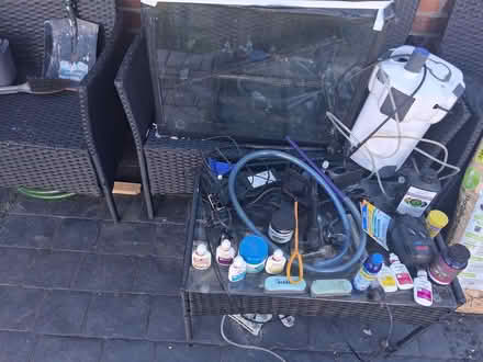 Photo of free Betta Fish Tank with accessories (SK16 5JQ Dukinfield) #1