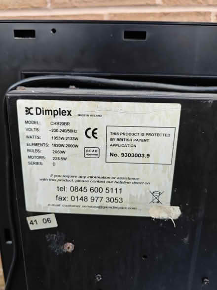 Photo of free Electric fire (Great Malvern WR14) #2