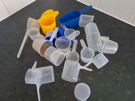Photo of free Plastic scoops for protein powders etc (Battle RG30) #1