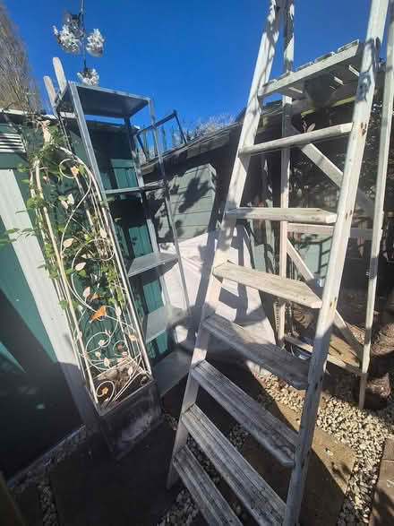 Photo of free Wooden steps (Harold wood Rm3 0gd) #1