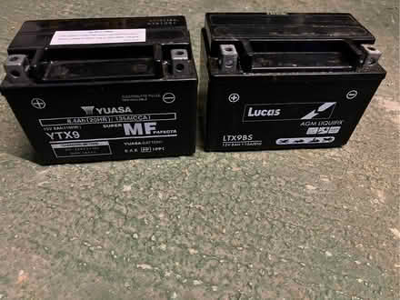 Photo of free Two 12v 8Ah Batteries (Lee-on-the-Solent PO13) #1