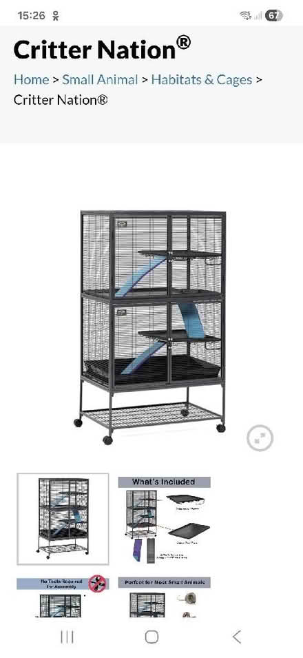 Photo of free Cage for rodents / birds (Tytherington SK10) #1