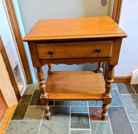 Photo of free Maple Side Table (New Paltz) #2
