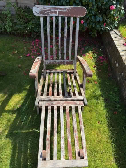 Photo of free Steamer chair (Horsham Town) #1