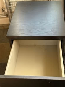Photo of free Bedside table (Ambergate) #3