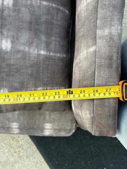 Photo of free Swivel chair grey- curbside (Oaklyn NJ) #4