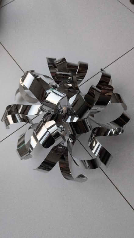 Photo of free Chrome Ribbon Light Fixture (Gilesgate DH1) #1