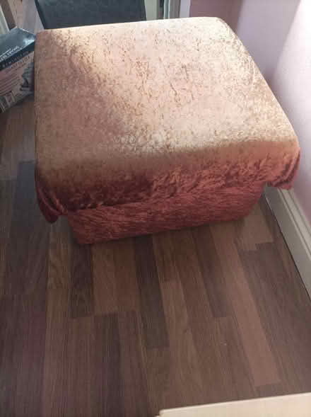 Photo of free Storage footstool (Letchworth SG6) #1