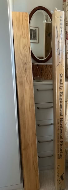 Photo of free Engineered wood flooring approx 2.5 sq m (Higham Hill E17) #1