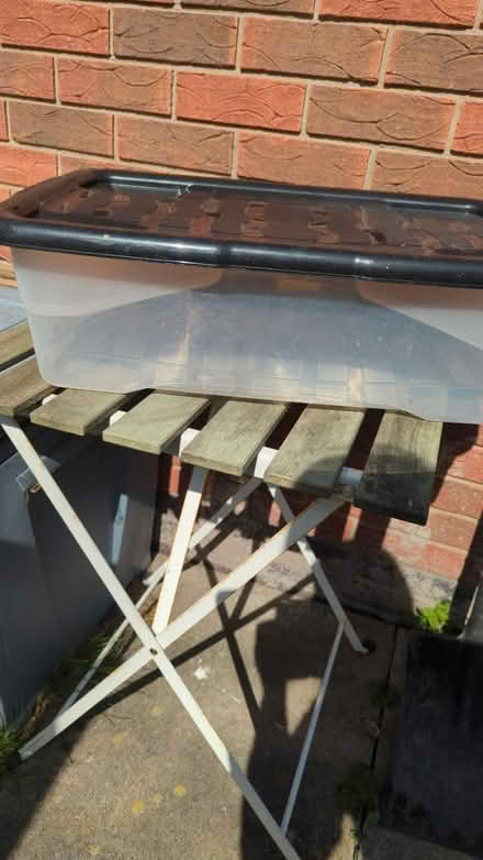 Photo of free Plastic storage box (Broughton CH4) #1