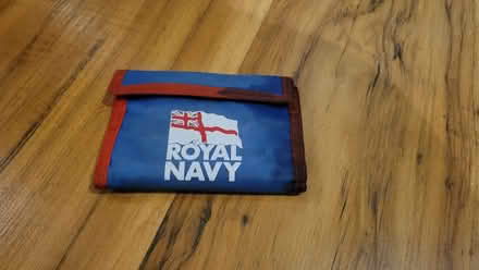 Photo of free Velcro 'Royal Navy' wallet (Northcote Road SW11) #1