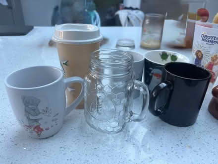 Photo of free 10 Mugs, glass & tumbler (used) (CV6) #2
