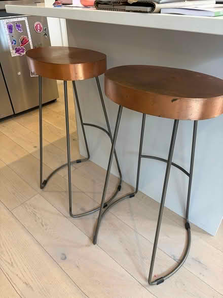 Photo of free Tall bar chairs (Winchmore Hill N21) #1