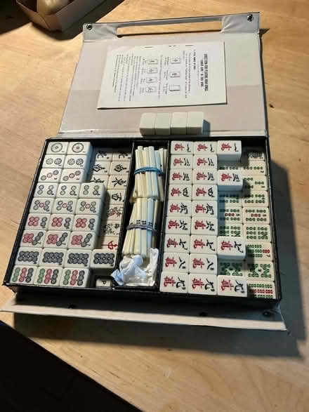 Photo of free Incomplete mahjong set (Connor Downs) #1