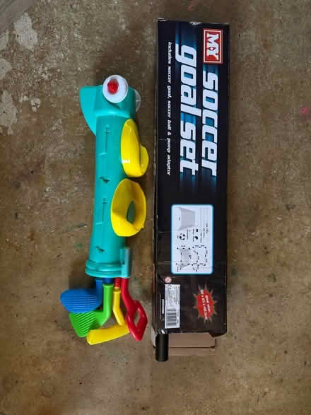 Photo of free Kids golf set and football goal (Hill Head PO14) #1