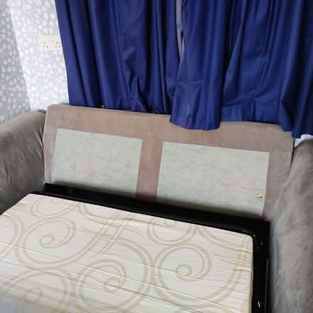 Photo of free Old grey Sofa bed, in good condition (IP3) #2
