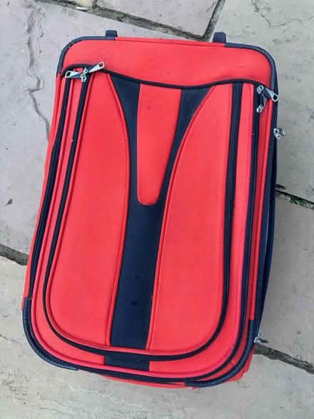 Photo of free Orange suitcase (Tunbridge Wells S. TN2) #1