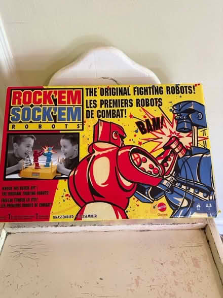 Photo of free Rock em sock em game (Burlingame) #1
