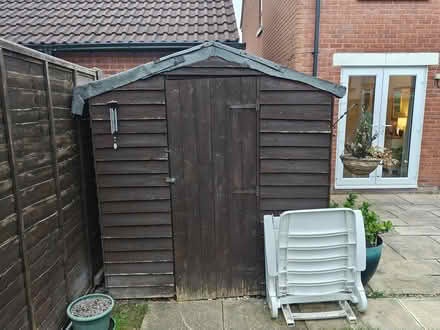 Photo of free Wooden shed 8ftx6ftx6ft 3 tall (BS24 7EB) #1