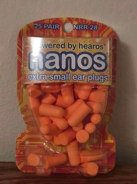 Photo of free Extra small ear plugs (south San Carlos) #1