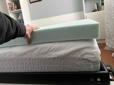 Photo of free Queen size foam topper (Near Hobson/Woodridge Dr) #3