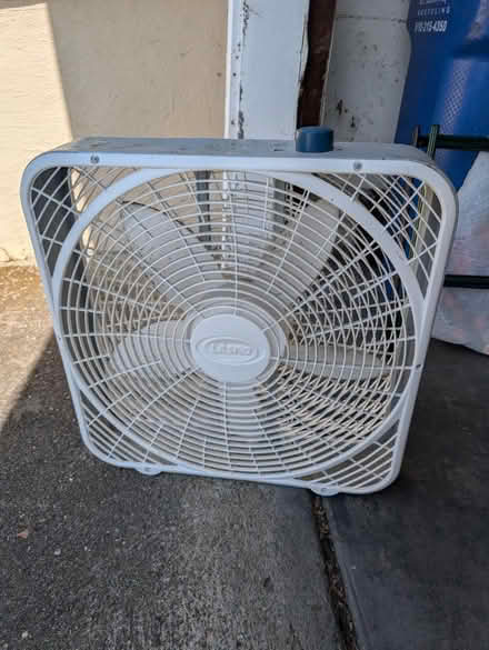 Photo of free 21" square floor fan (El Cerrito) #1