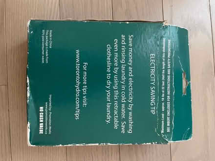 Photo of free Retractable clothesline (Kennedy/16th in Markham) #3