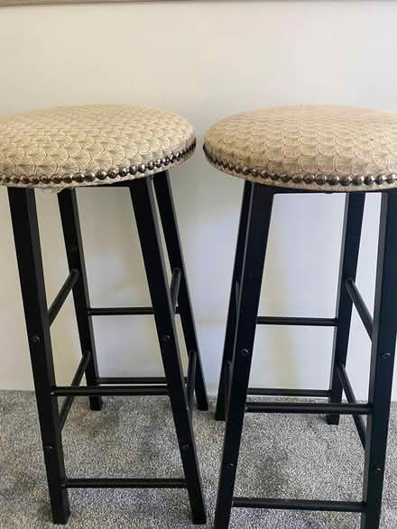 Photo of free Bar stools x2 (Harborne B17) #1