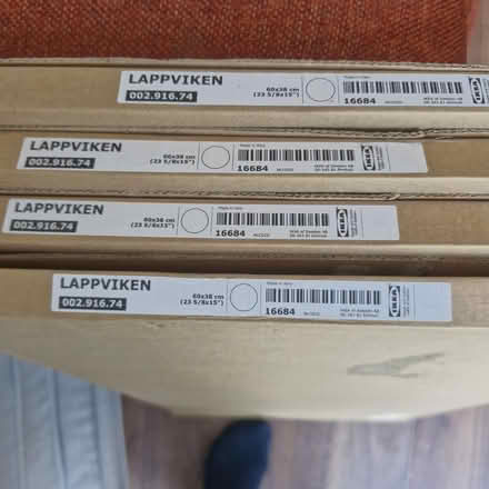 Photo of free 4x IKea Lappviken white shelves (Stillorgan/Kilmacud) #1